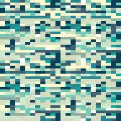 Pixel Style Brick Background
