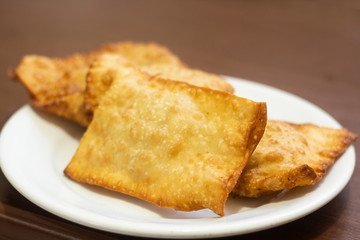 Pastel de Frango Caseiro