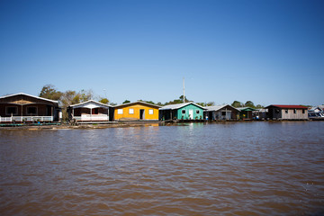 Obraz premium casas fluviais 