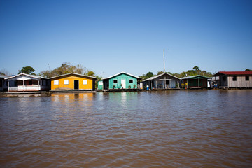 Fototapeta premium casas fluviais 
