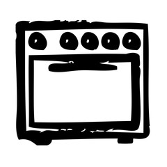 Cooker Kitchen Restaurant Food Cooking Meal vector icon