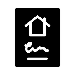 Contract Build Real Site Estate Building Holdings vector icon