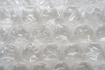 White Bubble Wrap Packing Or Air Cushion Film Abstract