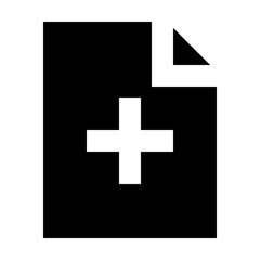 Document File Add Gui Web vector icon