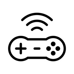 Controller Gamepad Wireless Electronics Devices Technology Products vector icon © Ralf's icons