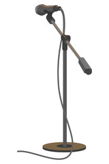 Mikrophon im St&auml;nder