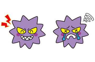 ウィルスのキャラクター