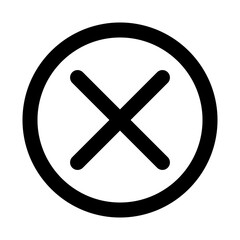 Obraz premium Delete Interface App Gui Software Buttons vector icon