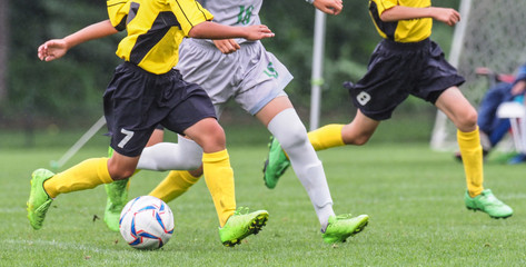 サッカー　フットボール © makieni