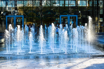 fountain in the park