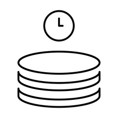 Database Speedup Computer Service IT Programming Hardware Webdesign vector icon