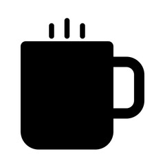 Coffee Office Work Job Secretary vector icon