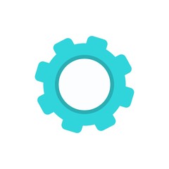 Settings icon with additional gears icon, vector illustration.