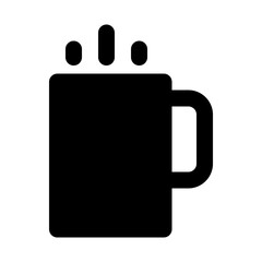 Coffee Cup Pot Food Restaurant Bar Diner Drink vector icon