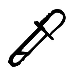 Eyedropper Medicine Hospital Medical Ambulance Healthcare vector icon