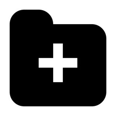 File Medicine Hospital Doctor Medical vector icon