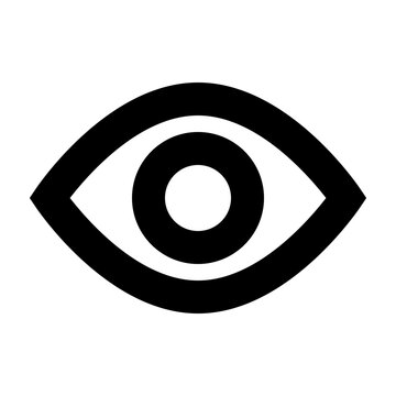 Eye Show Watch See Drag Gui Web vector icon