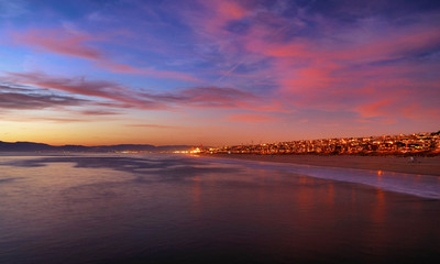 Obraz premium beach at sunset