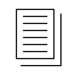 Documents Office Work Job Secretary vector icon