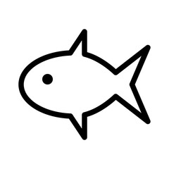 Fototapeta premium Fish Seafood Food Restaurant Bar Diner Drink vector icon