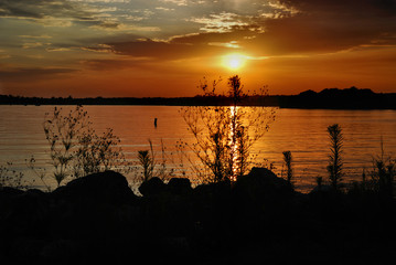 Lake and Sunset - 227375574