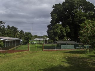 Remains of a Japanese Communications Centre from World War II on Tonoas Island, Truk Lagoon