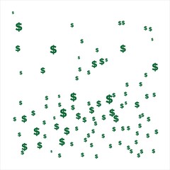 Dollar sign pattern background