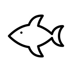 Fish Kitchen Restaurant Food Cooking Meal vector icon