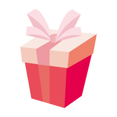 outline gift box surprise birthday