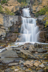 Fototapeta premium Tangle Creek Waterfalls.Jasper National Park.Alberta.Canada