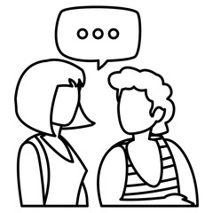 Speech bubble design