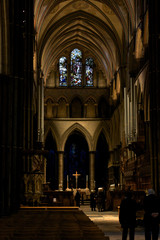 Fototapeta premium Interior of Salisbury Cathedral, United Kingdom