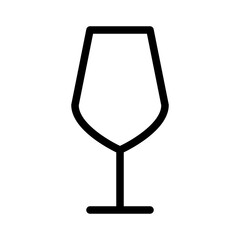 Glass Drink Bar Restaurant Cocktail vector icon