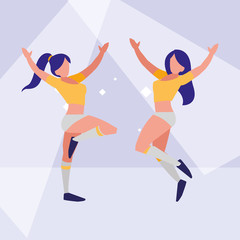 avatar cheerleader women design