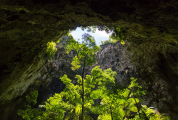 Sun Light Hole Phraya Nakhon Cave Prachuap Khiri Khan Thailand 3