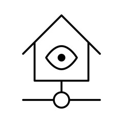 Home Automation Kit Smarthome Video Technology Devices Equipment Automation Big Data vector icon