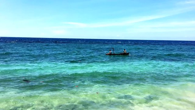 Turquoise blue waters