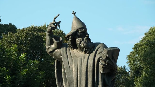 Gregory of Nin  was a medieval Croatian bishop of Nin who strongly opposed the Pope and official circles of the Church.