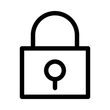 Lock Protect Security Gui Web vector icon