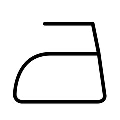 Iron Off Household Housekeeping Clean Wash vector icon