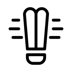 Lamp Energy Saving Environmental Protection Reserve Energy vector icon