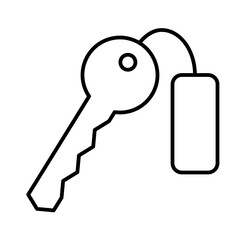 Key Real Estate Agency Service Broker vector icon