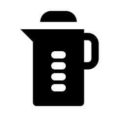 Kettle Food Restaurant Bar Diner Drink vector icon