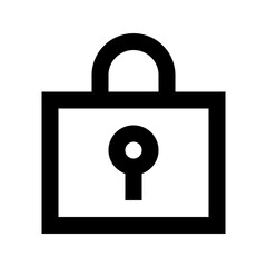 Lock Protection Security Secure Antivirus vector icon