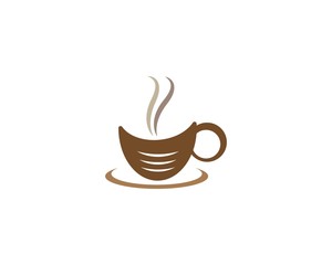 Coffee cup logo