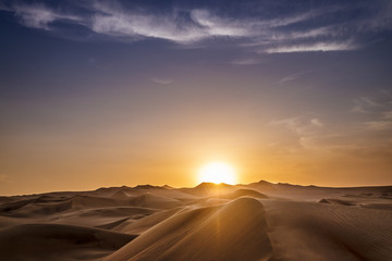 El cielo y las dunas