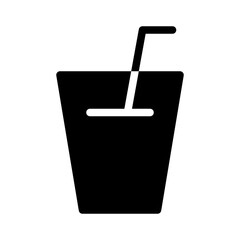 Limonade Glass Food Restaurant Bar Diner Drink vector icon