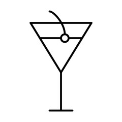 Martina Bar Restaurant Drink Club vector icon