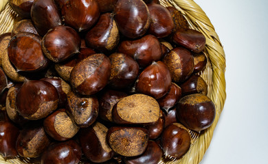 栗の背景