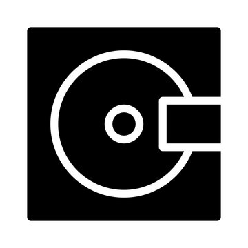 Minidisc Electronics Devices Technology Products vector icon